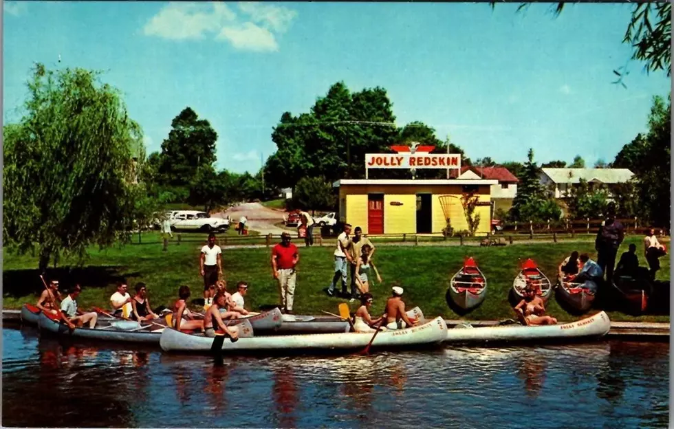 Before PC, Grayling's Jolly Redskin Canoe Livery Flourished: 1960