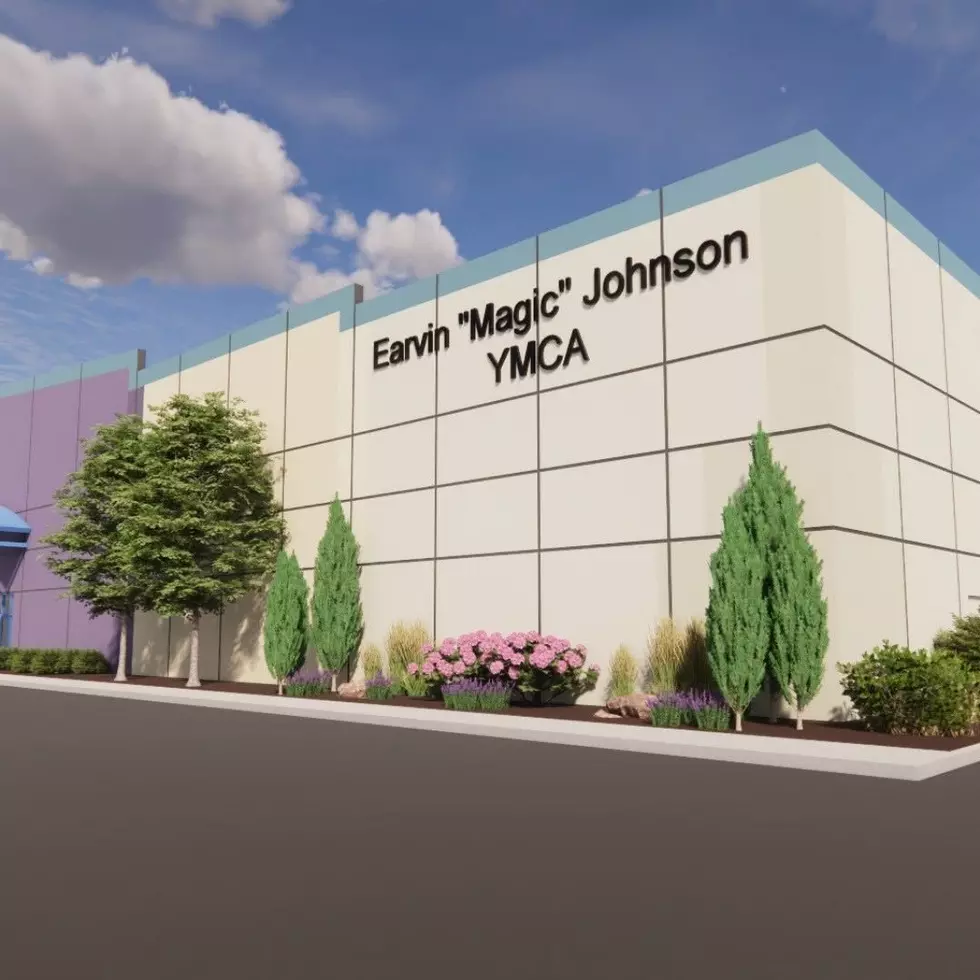 A rendering of the new facade of the Earvin