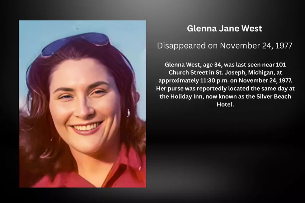 A photo of Glenna Jane West, who disappeared in November 1977, last seen in St. Joseph, Michigan.