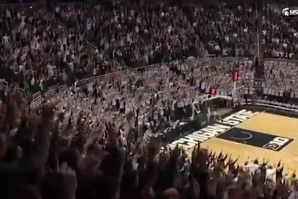 Spartans Over Ohio State Again! Travis Jackson Leads Breslin In &#8220;Yes!&#8221; Cheer [VIDEO]