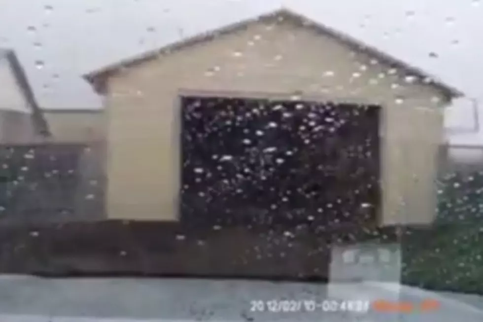 Car Exits Garage Into Tornado, Garage Disappears Seconds Later [VIDEO]