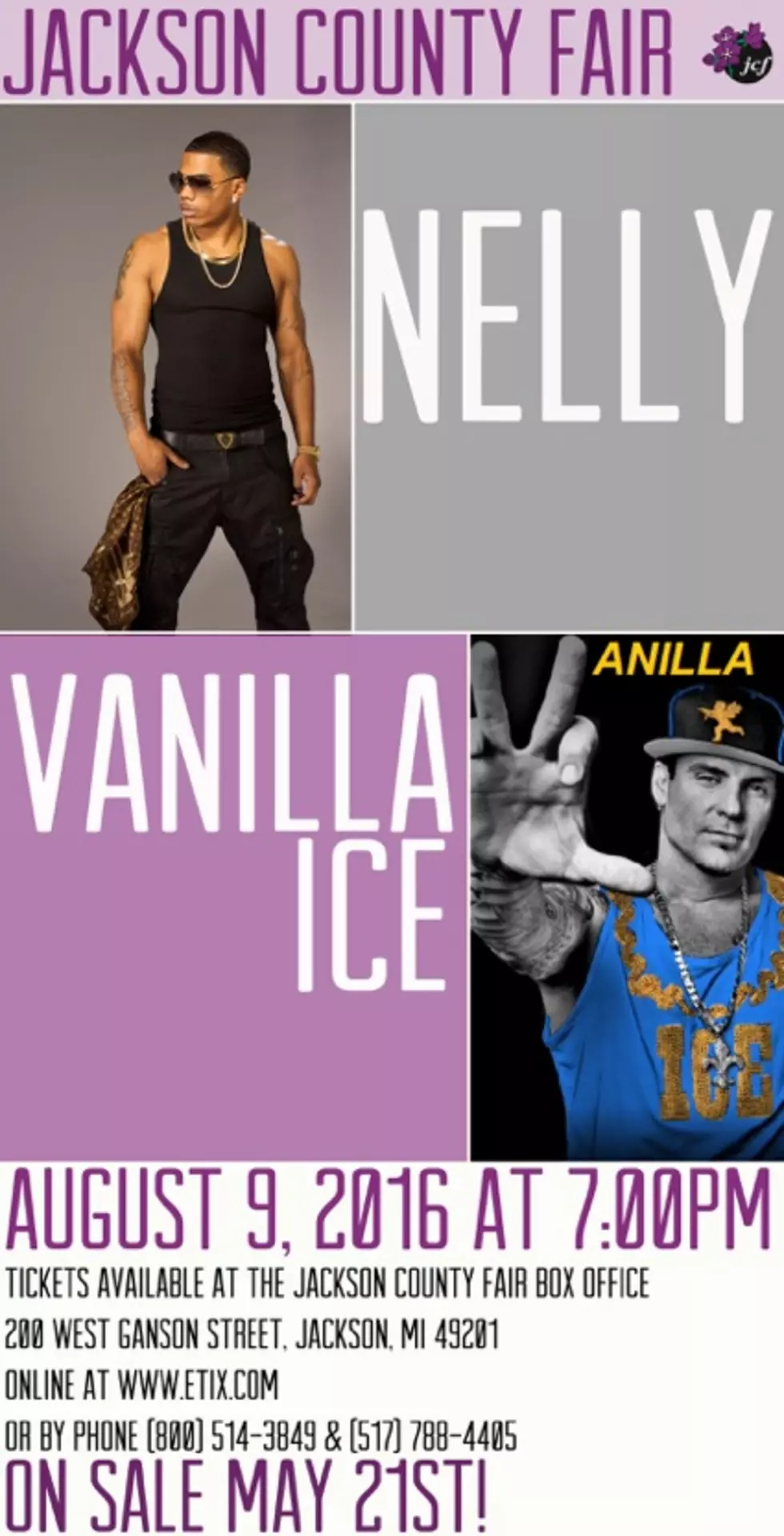 Nelly and Vanilla Ice Live at Jackson County Fair