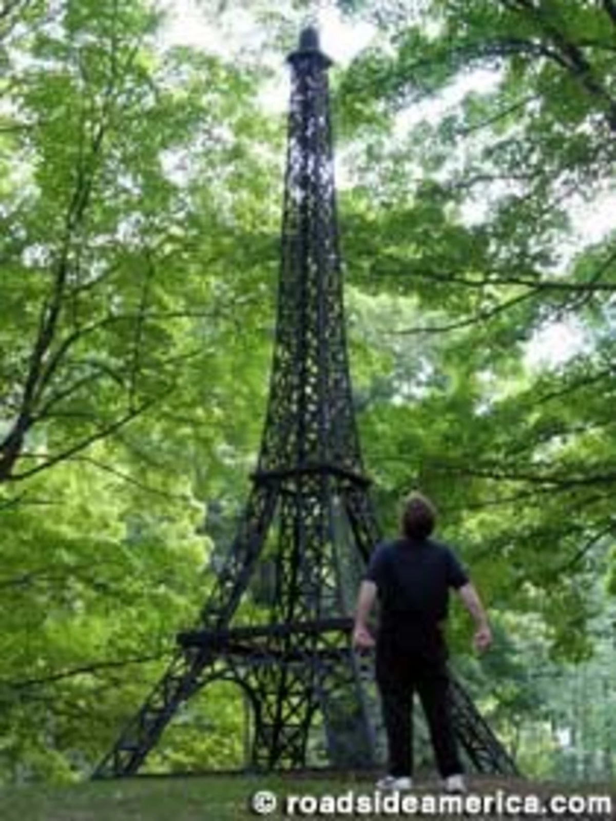 WEIRD THINGS IN MICHIGAN: Eiffel Tower in Michigan?