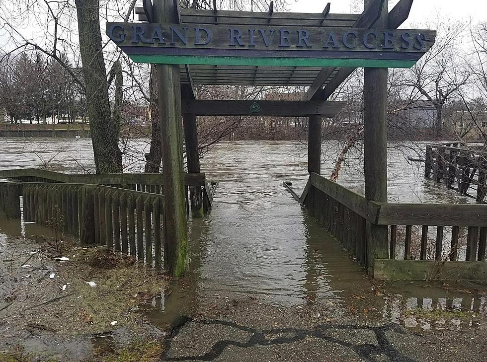 These Photos Of Lansing&#8217;s Flooded River Trail Are Stunning