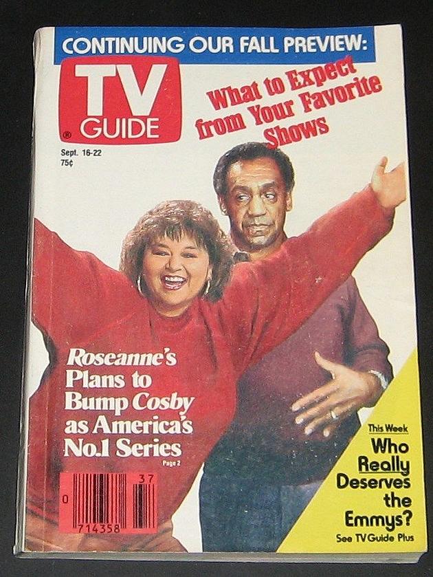 1989 TV Guide Cover w/Roseanne &#038; Cosby Goes Viral