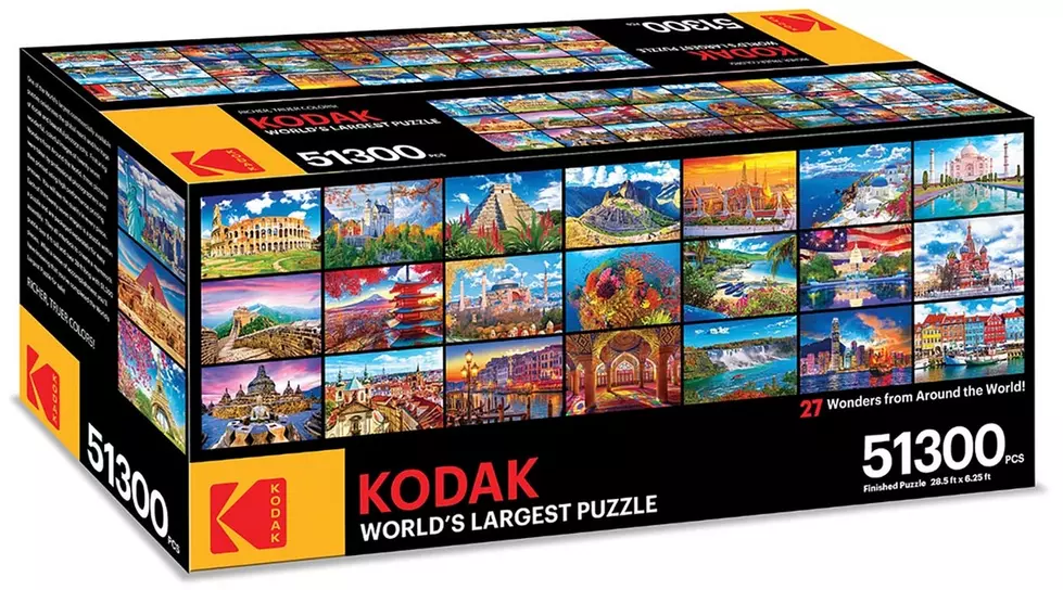 Quarantined? Kodak Just Made A HUGE 51,300 Piece Jigsaw Puzzle 