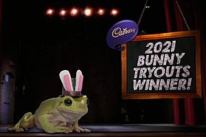 Frog Beats Michigan Mini Horse In Cadbury Bunny Tryouts
