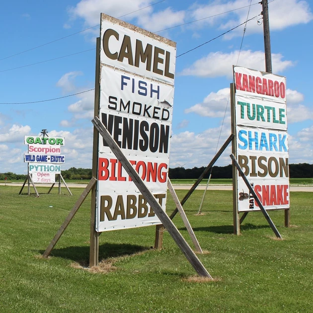 Have You Seen These Crazy Exotic Meat Signs on US-127?