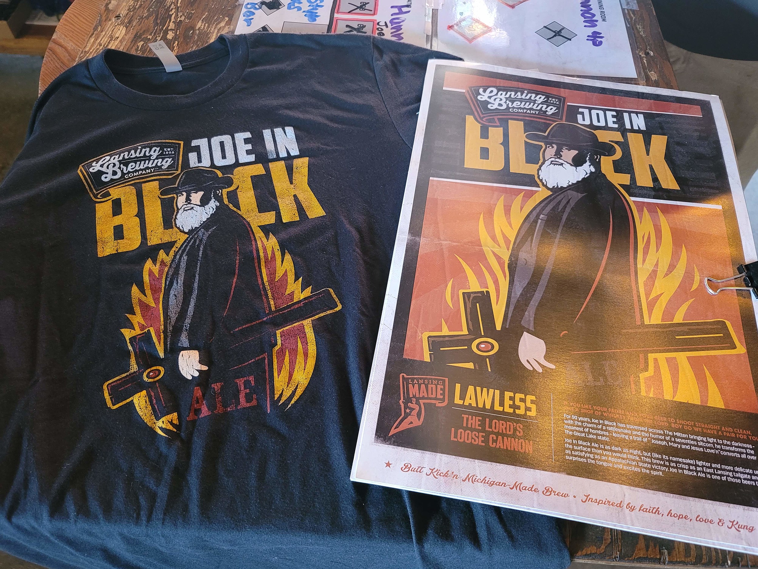 Joe In Black On Your LBC Shirt Is Very Real and He's A Priest?