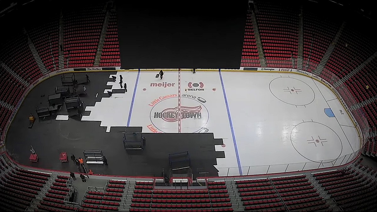 Everything inside Little Caesars Arena, from locker rooms to bathrooms 