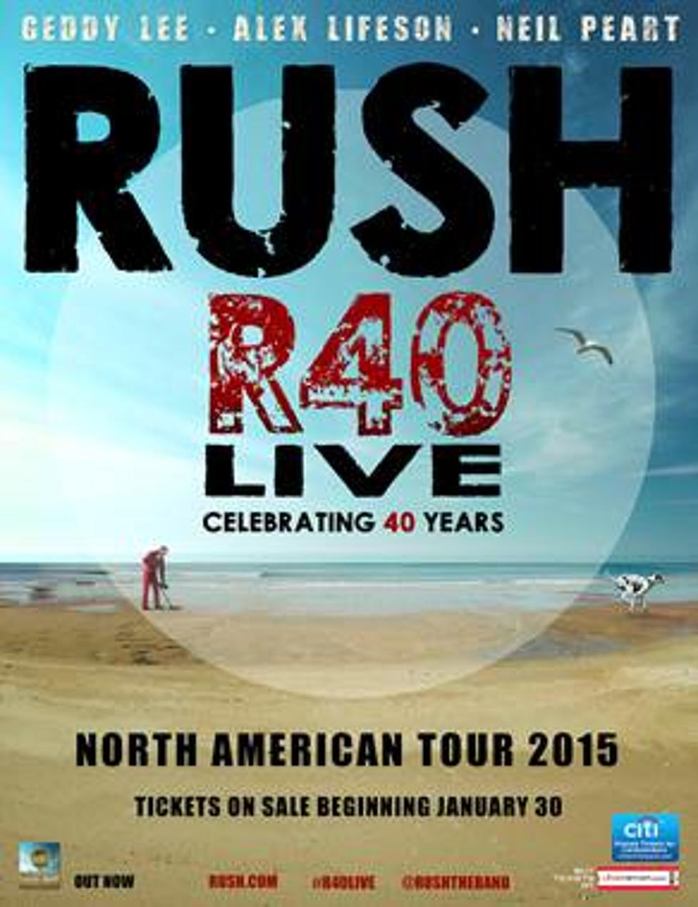 RUSH R40 LIVE Tour Coming to the Palace in June