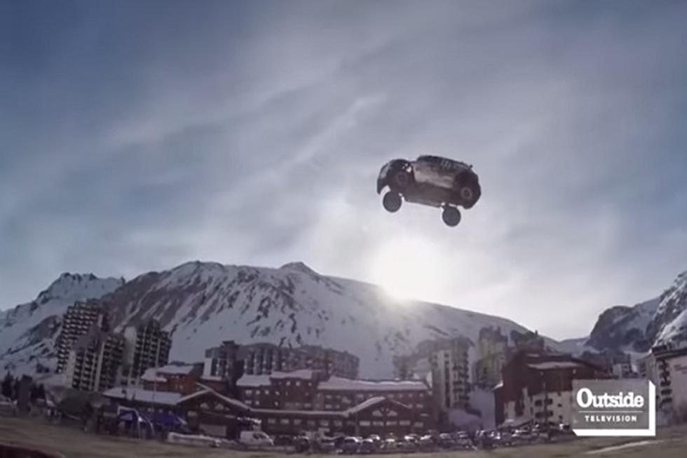 Worlds Longest Car Jump Attempt Ends in Massive Destruction