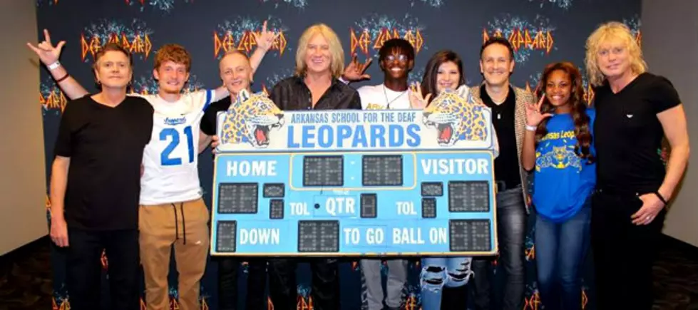 Def Leppard Visits The Deaf Leopards!