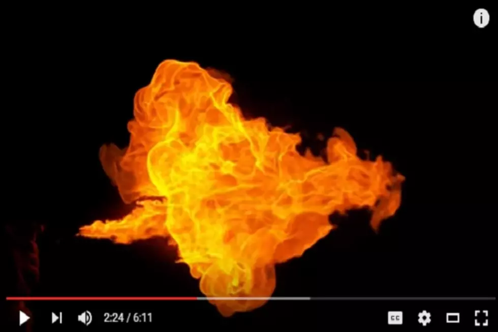 Far Out, Man: Super Slow Motion Rainbow Flame