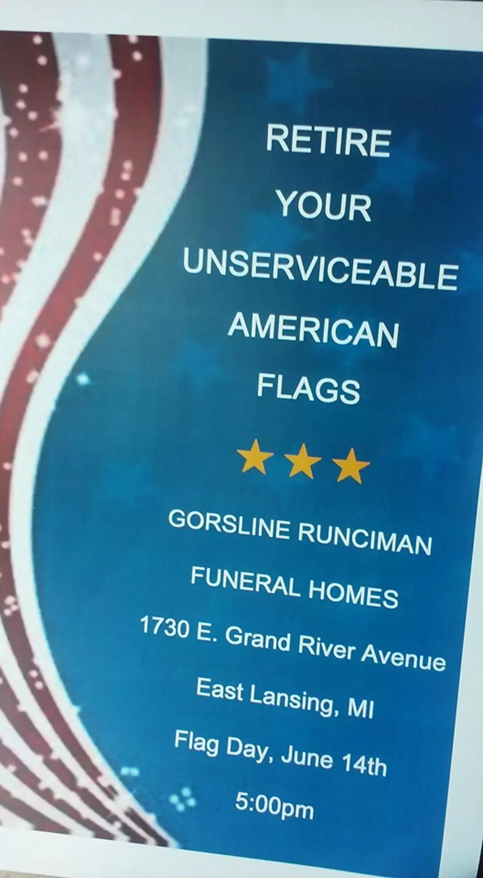 If Your American Flag is in Tatters, You Can Honorably Retire It Locally