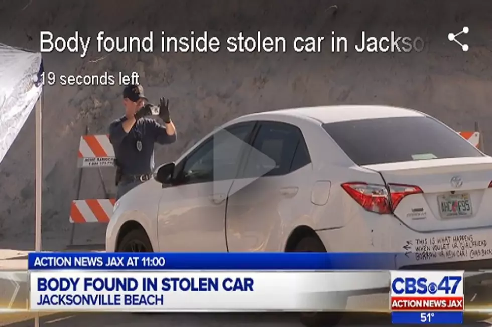 Only in Florida: Dead Body Found in Stolen Car