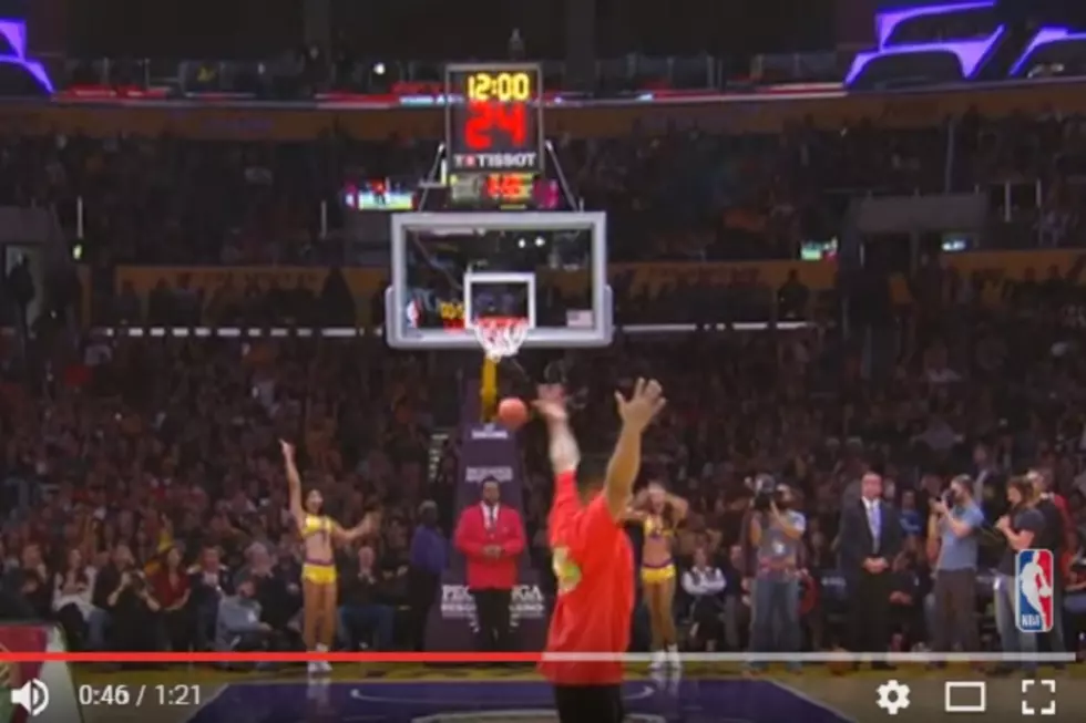 Lakers Fan Hits 95 Thousand Dollar Shot