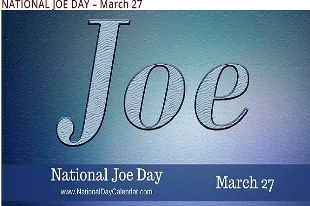 national joe day