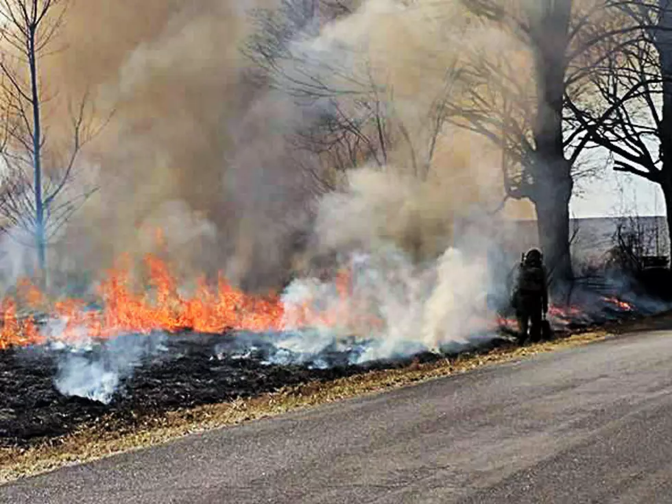 Controlled Burn Adds Excitement, Traffic To Bunker Road