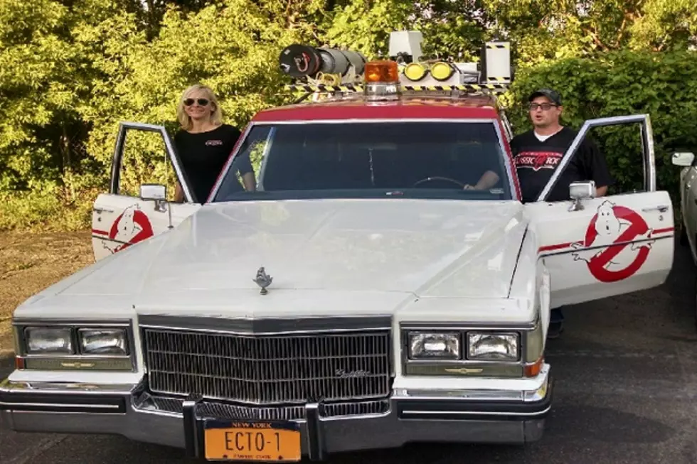 Ghostbusters Car Shows Up at The WMMQ BDay Party