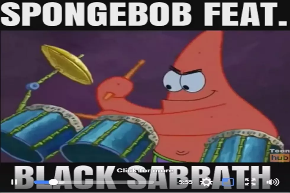 Watch: Spongebob Rocks out to Black Sabbath
