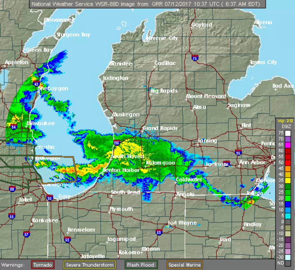 Big Storms Headed for Mid-Michigan Today