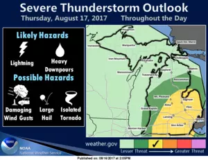Severe Storm Chances For Lansing Area Increase