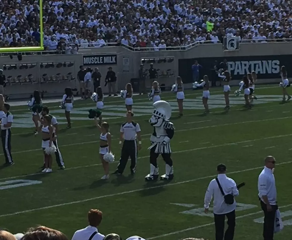 Did You See Storm Trooper Sparty Saturday at Spartan Stadium?