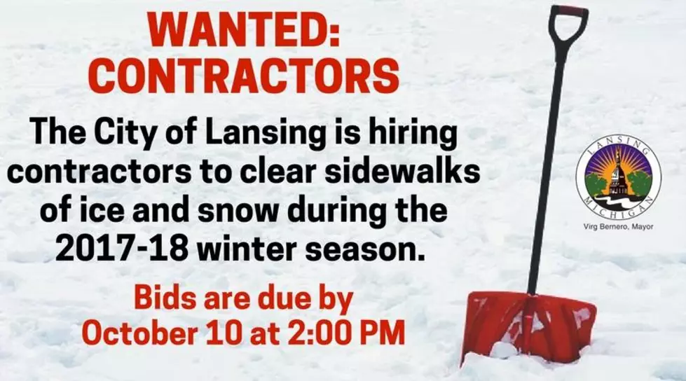 City of Lansing Seeking Bids for Snow Removal