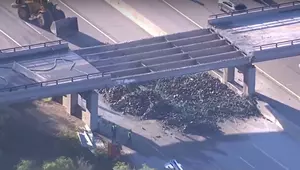 Flatbed Driver Cited With Careless Driving For Destroying I-96 Bridge
