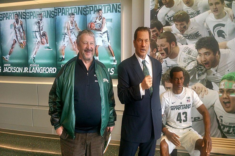 Hanging With Tom Izzo at the Hall of History