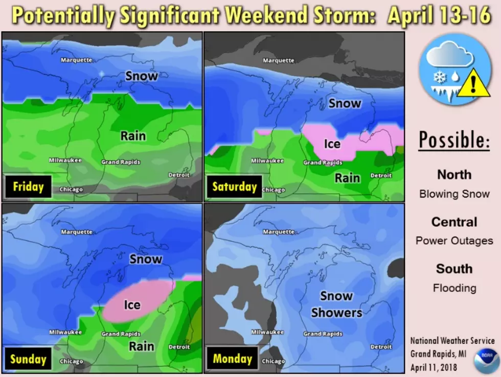 Lansing May Get Hit With Ice Storm Saturday