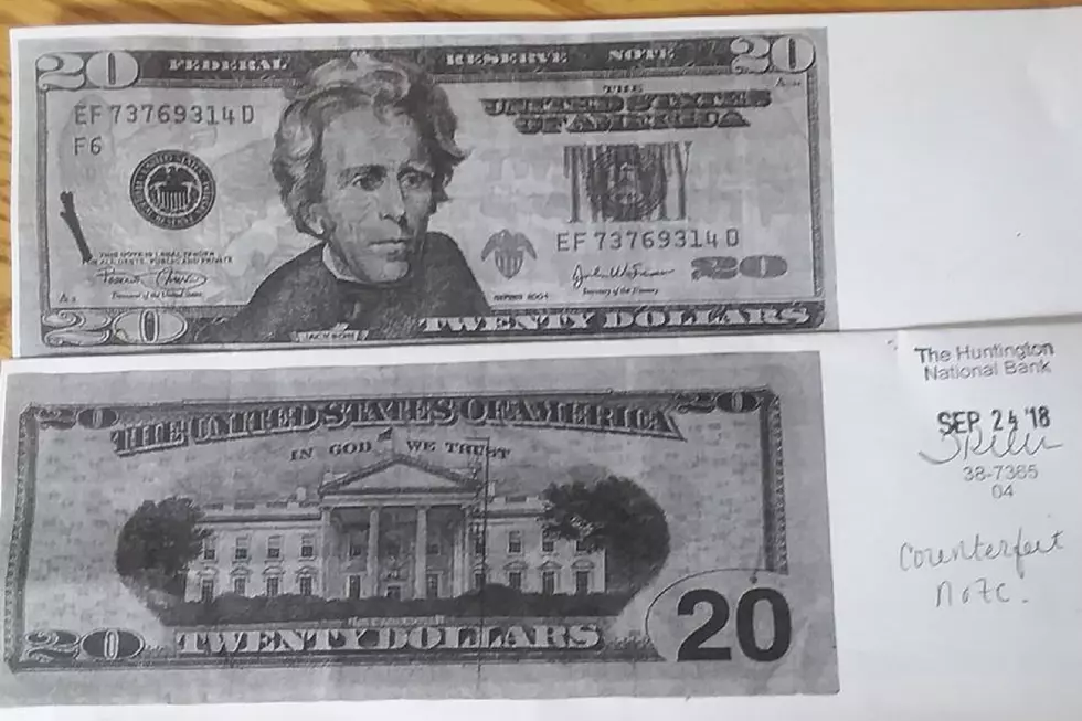 Counterfeit Money Passed at Webberville Social Barn
