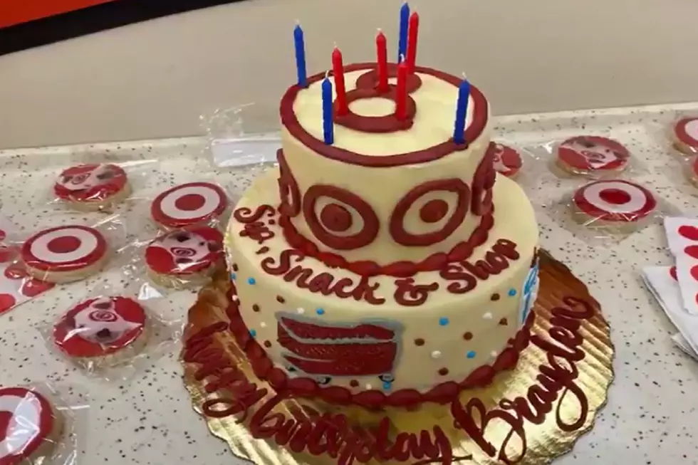 Little Girl Has Eighth Birthday Party At Target