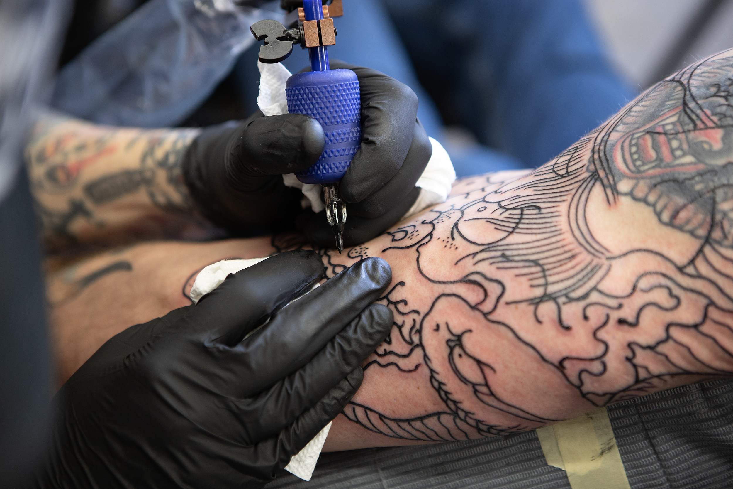 Michigan fan inked with 12 Wolverinesthemed tattoos