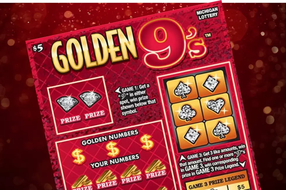 Score a 5-pack of &#8216;Golden 9&#8217;s&#8217; Tix with the Michigan Lottery!