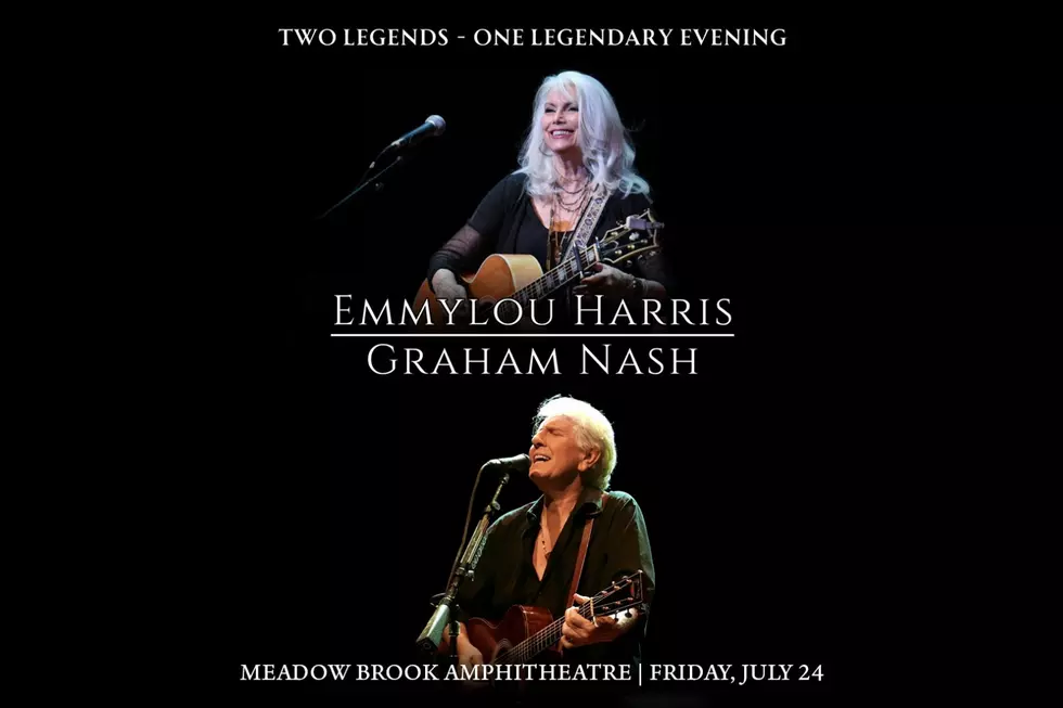 See Graham Nash & Emmylou Harris at Meadow Brook Amphitheater!
