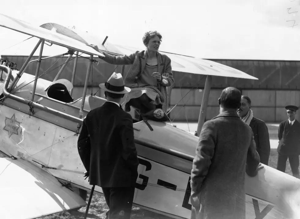 Today In History – Amelia Earhart 1st woman to fly across Atlantic