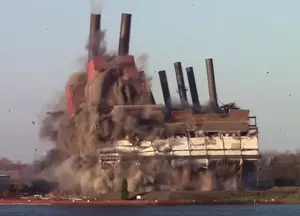 Michigan Power Plant IMPLODES &#8211; Watch the Video