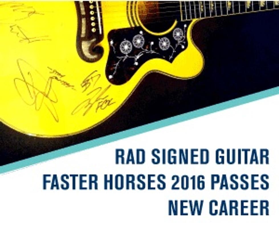 Win Faster Horses Tickets and Autographed Florida-Georgia Line Guitar