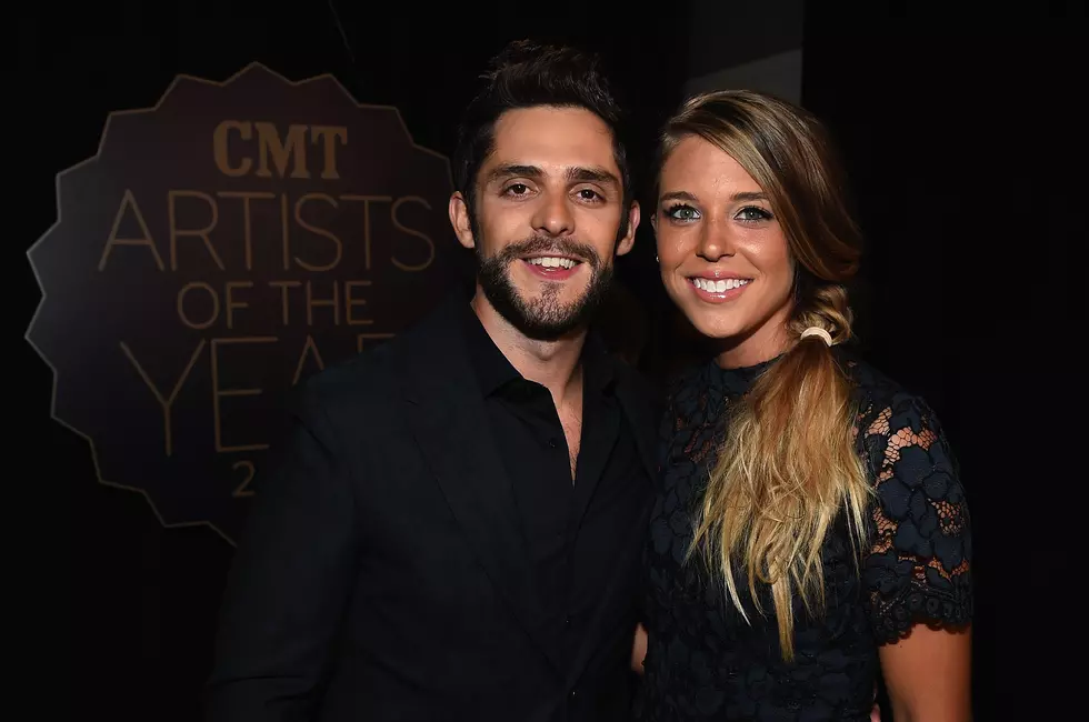 WATCH: Thomas Rhett Learns Gender Of One Of His New Babies