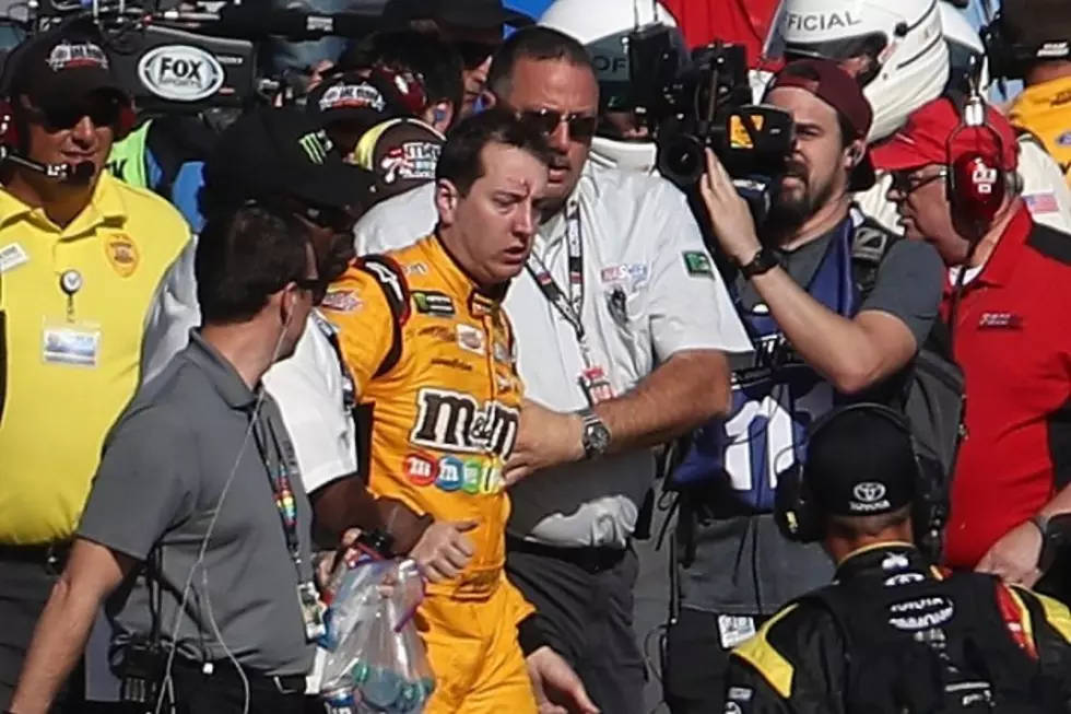 NASCAR Fight! Joey Logano and Kyle Busch Go Mano a Mano