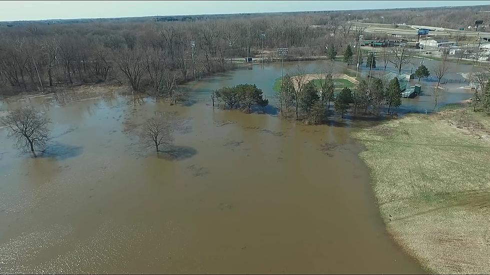 VIDEO: Drone Footage Of The Flooded Lansing River Trail