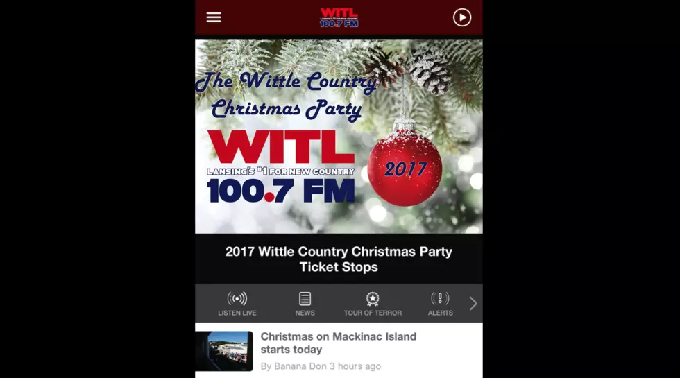 Use The WITL App To Win Wittle Country Christmas Party Tickets!
