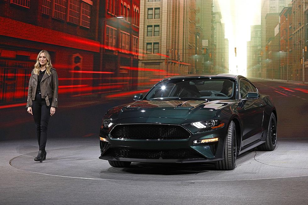 Detroit shows off the new Bullitt Mustang – with the original movie car