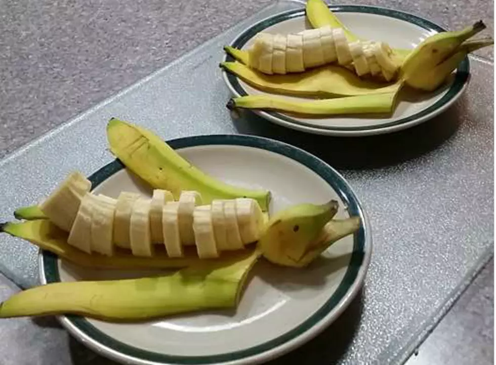 Michigan man turns bananas into tasty art