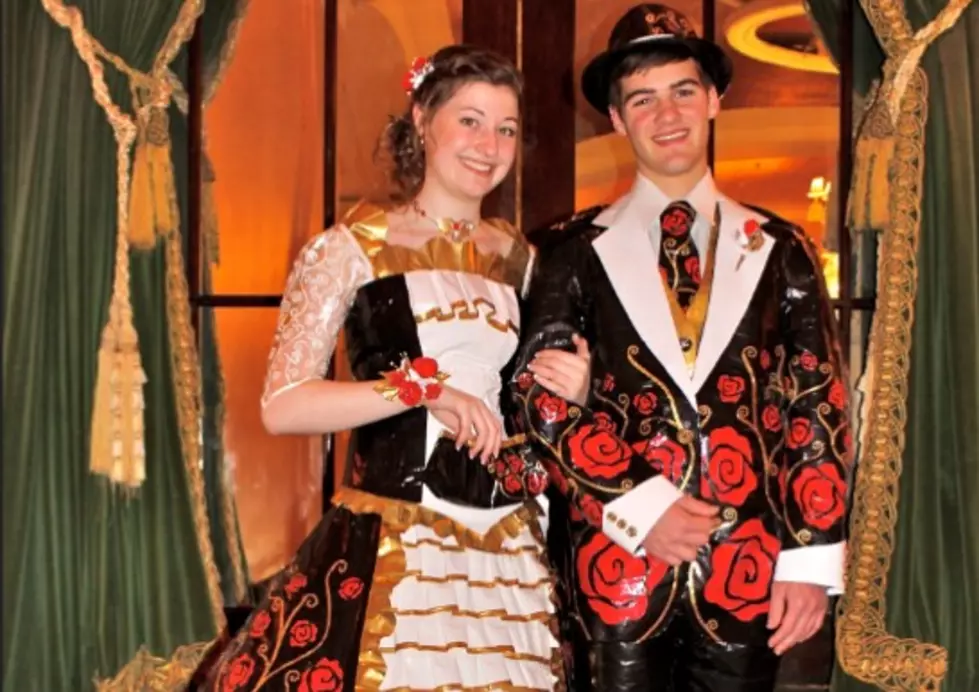 Michigan Teens Competing In Duct Tape Prom Attire Contest