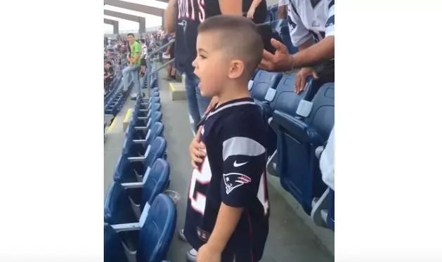 3-Year-Old Wins The Internet With His National Anthem Rendition