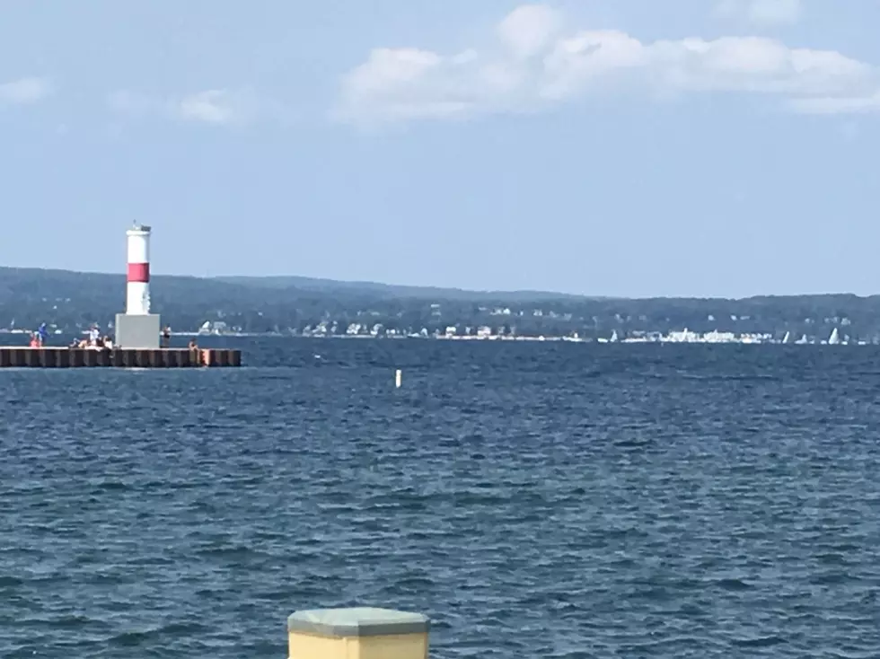 Michigan’s Giant Lake Crucifix Seen For First Time in 5 Years