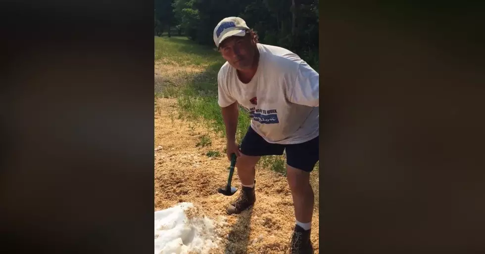 It’s the End of July and This Patch of Snow Still Exists in Michigan’s Upper Peninsula